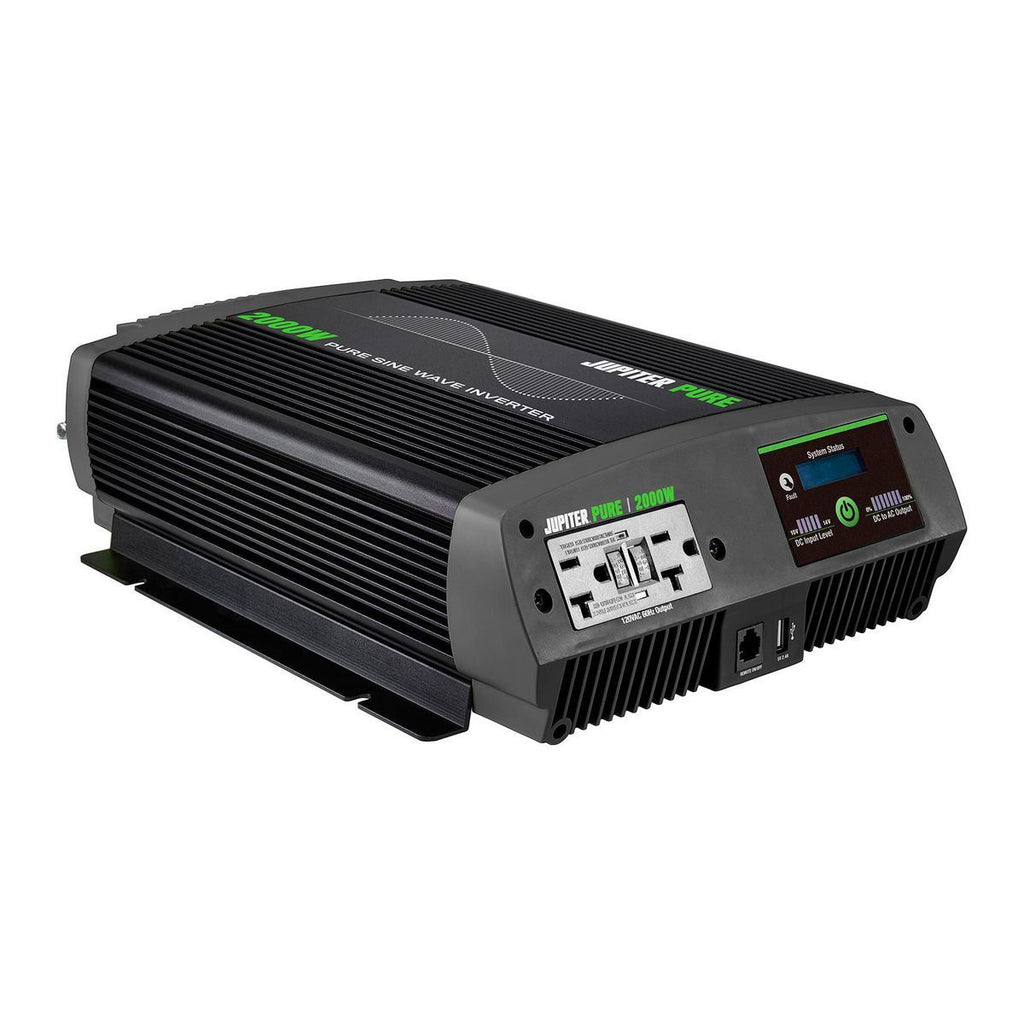 2000 Watt Continuous 4000 Watt Peak Pure Sine Wave Power Inverter X407945
