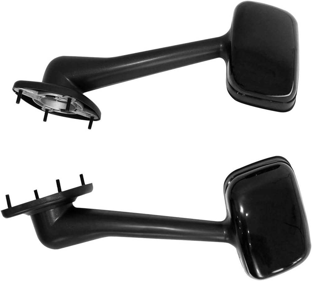 Black Hood Mirror Pair for Freightliner Cascadia Y297424