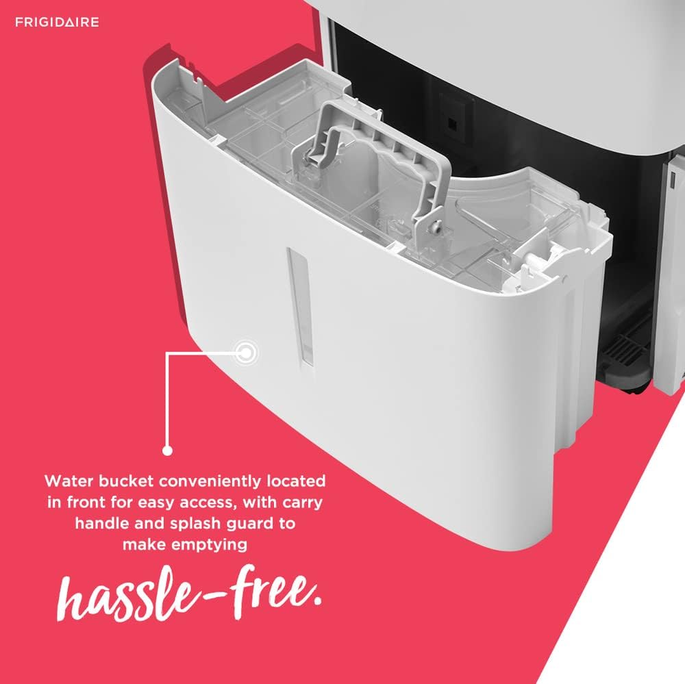 White 50 Pint Dehumidifier W9650
