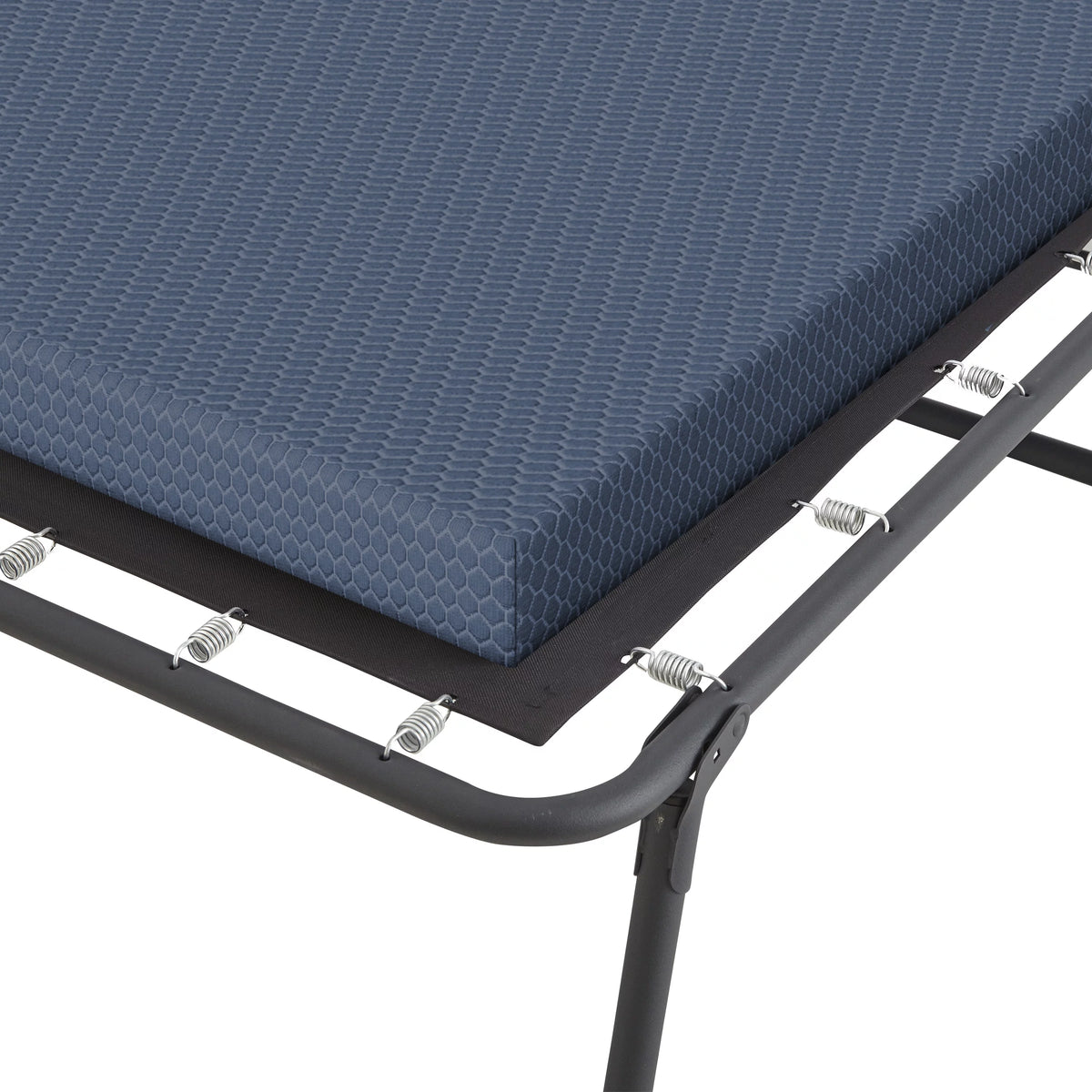 Folding Guest Bed Cot with Cooling Gel Foam Mattress, Twin R7397