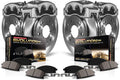Front and Rear Caliper Kit with Ceramic Brake Pads O759831