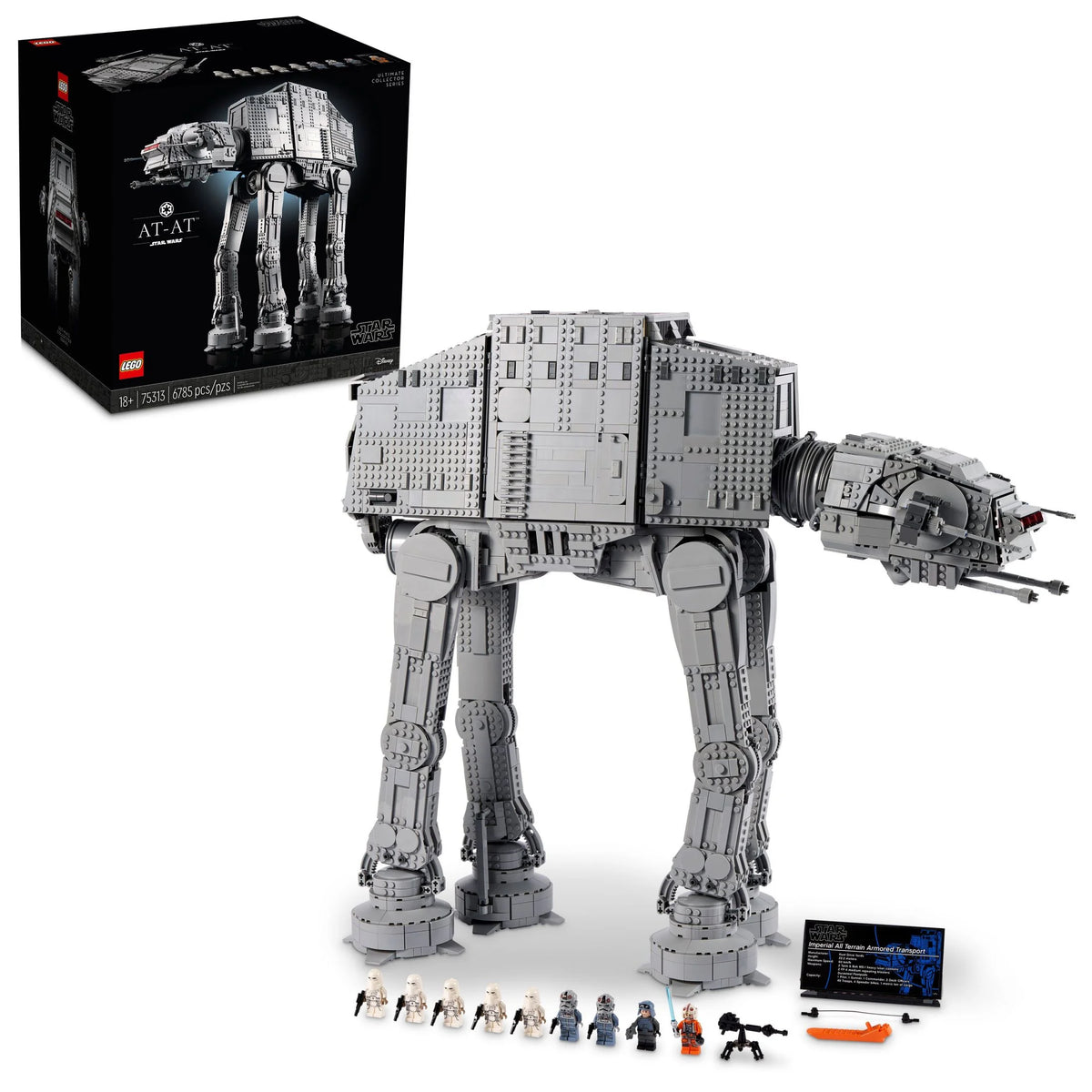 Buildable Model Collectible Set with 9 Minifigures H6818