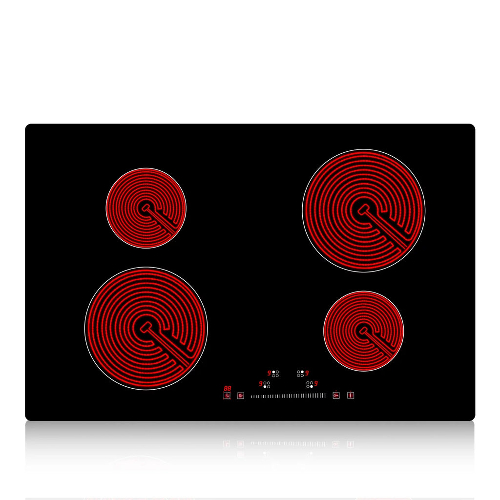 8600W Built-in Electric Ceramic Cooktop 5 Burners Q869015