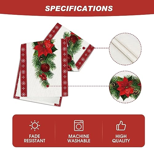 Red Christmas Table Runner 13 x 60 Inch O168