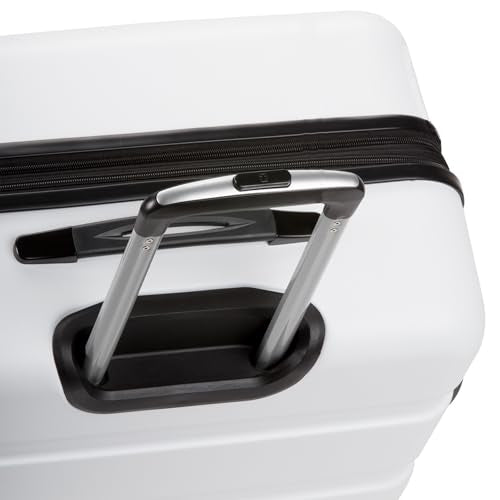 Hardside Expandable Luggage with Spinner Wheels, White, Carry-On 19-Inch N105