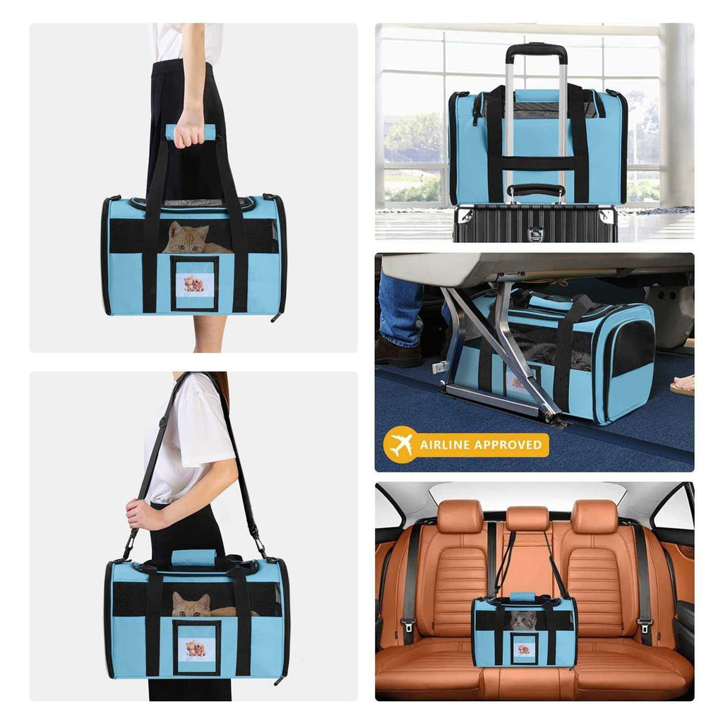 Cat Dog Pet Carrier Airline Approved G4029