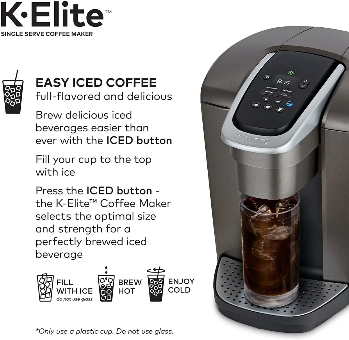 Single Serve K-Cup Pod Coffee Maker E871832
