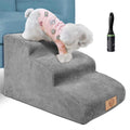 3 Tiers Non-Slip High Density Foam Dog Steps N58146