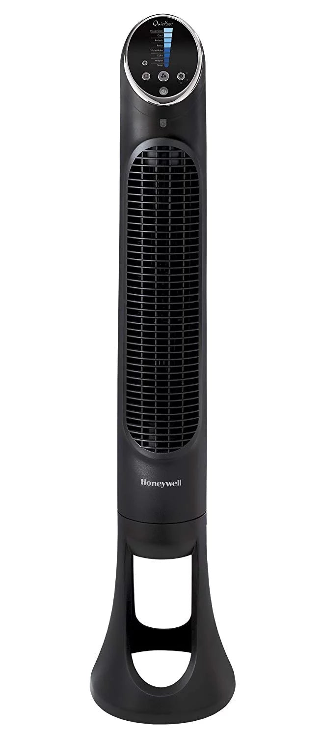 Black Oscillating Electric Tower Stand Fan Q338762