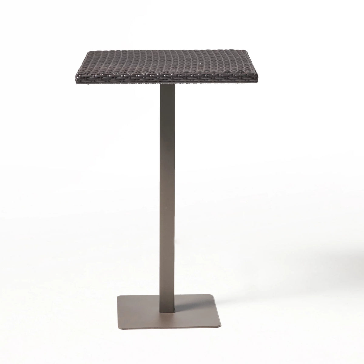 26 Inch Wicker Square Bar Table X248