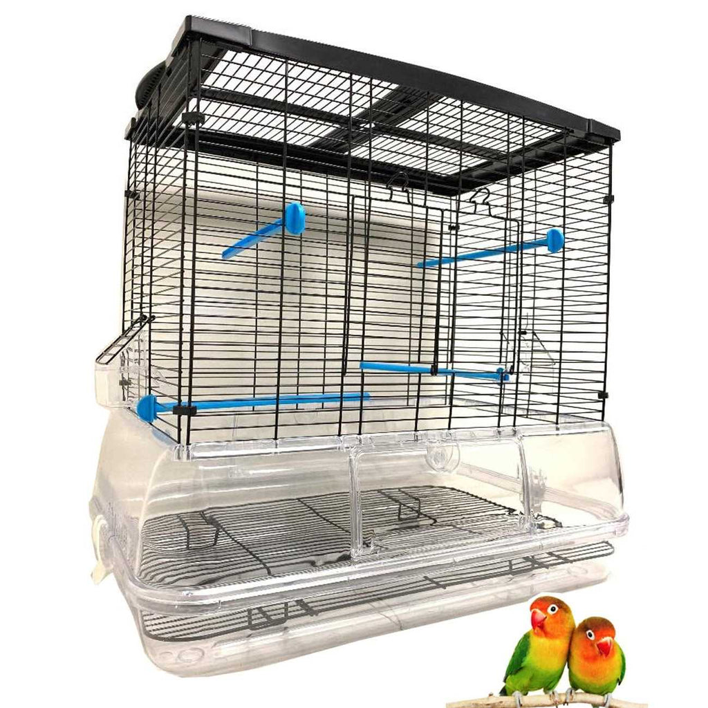 Large Flight Bird Cage with Detachable Clear Base T37710