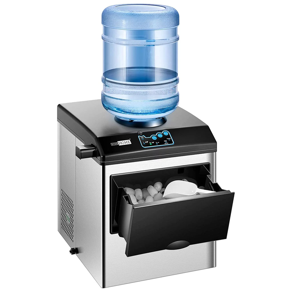 2 in 1 Countertop Ice Maker with Water Dispenser O674