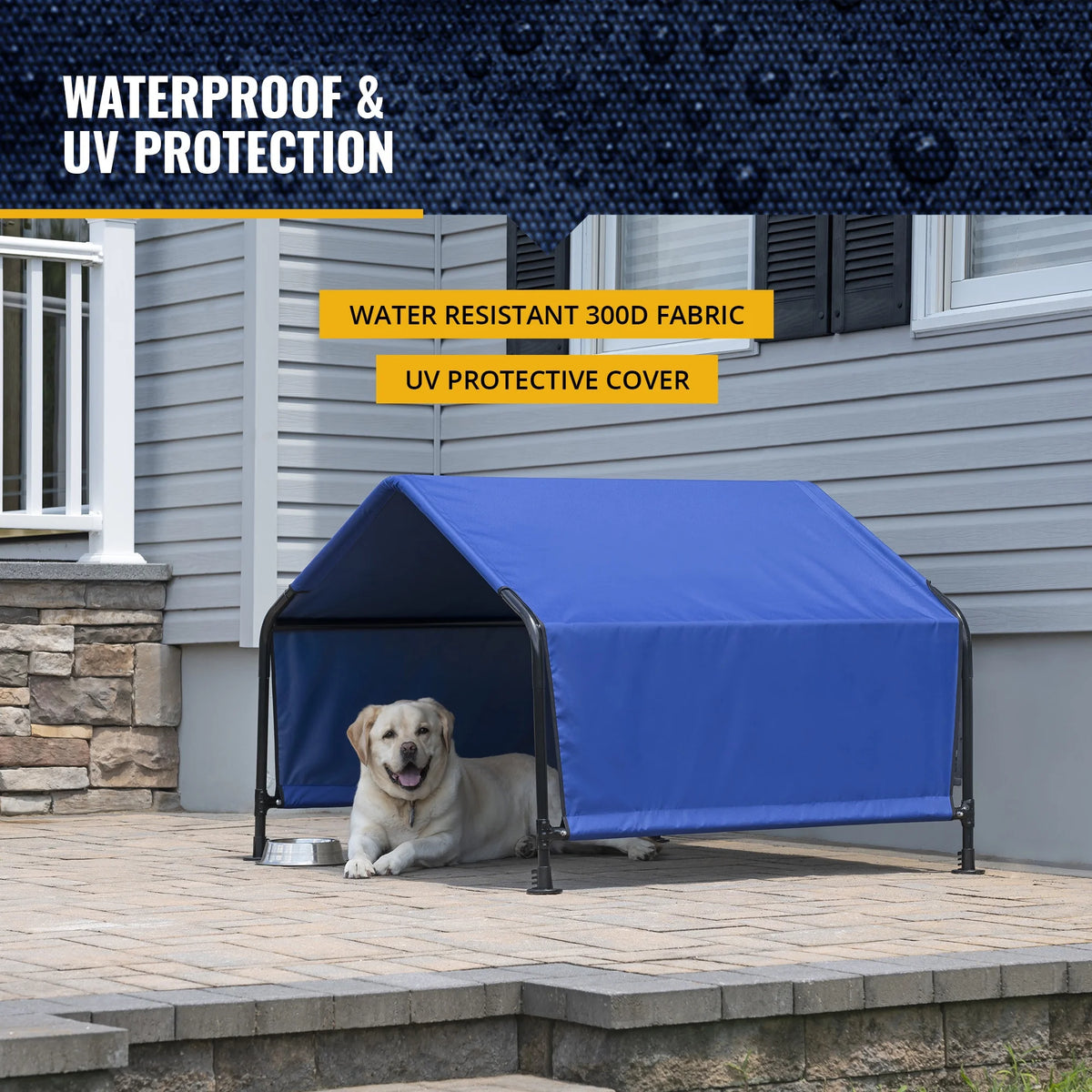 5' Outdoor Pet Shelter Canopy Shade Tent N937873