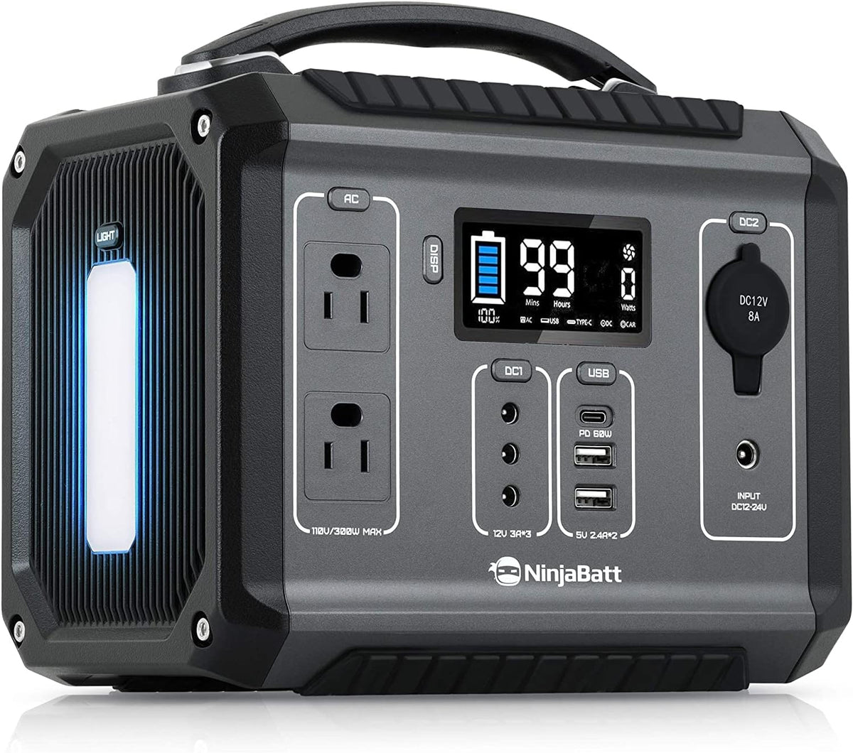 500W Portable Power Station with 560Wh Battery F175922