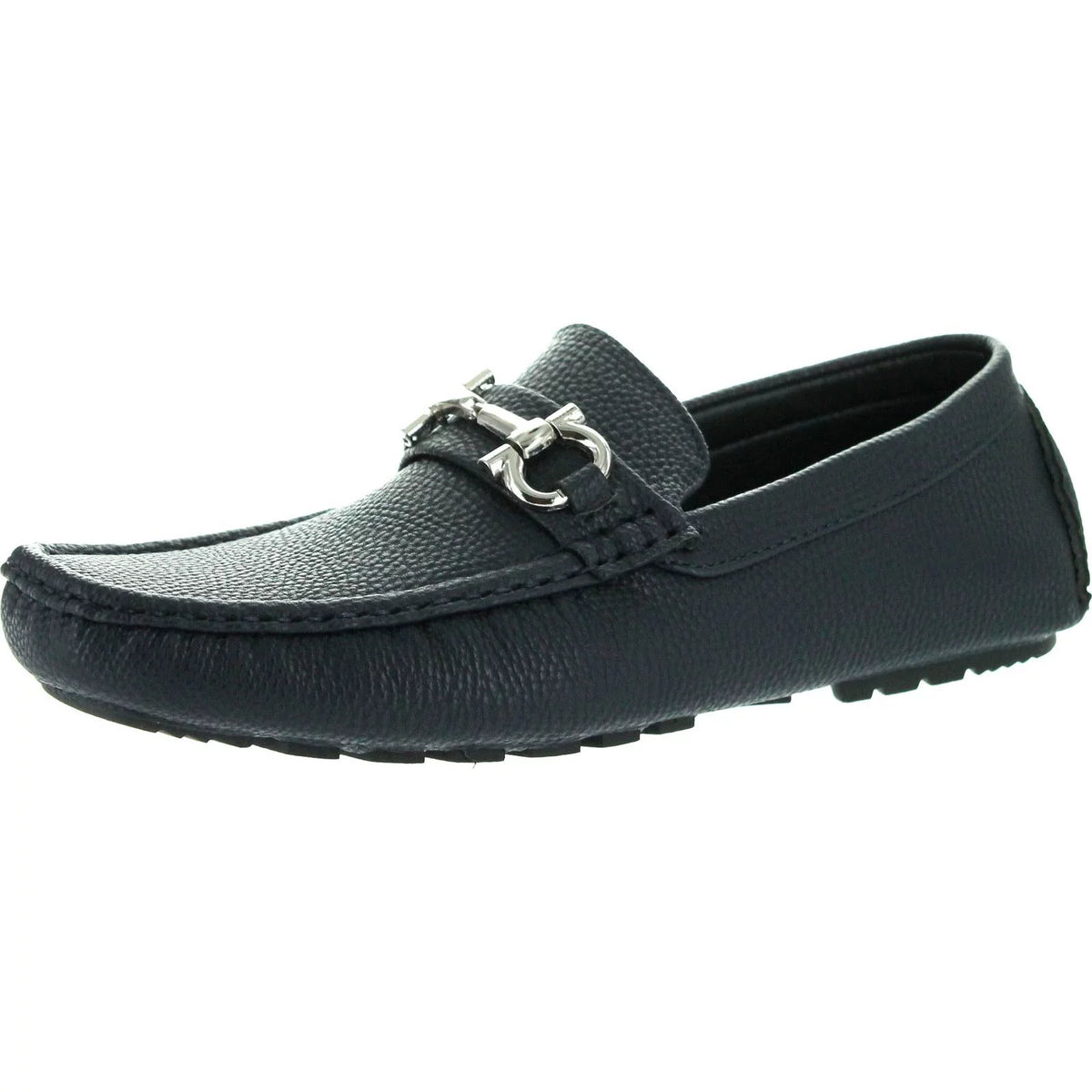 Mens Dress Casual Loafers With Chain U843
