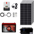 12V 100Ah LiFePO4 Solar Power System Kit X632680