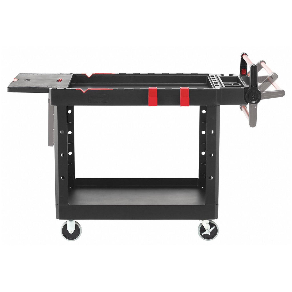 Heavy Duty Utility Cart, 2 Shelves T575782