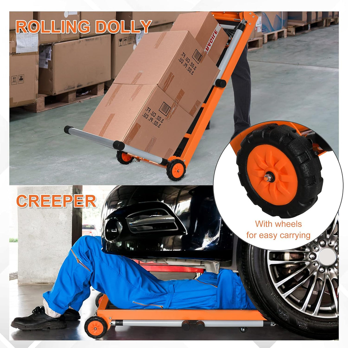 5-in-1 Folding Work Bench with Adjustable Legs S99536