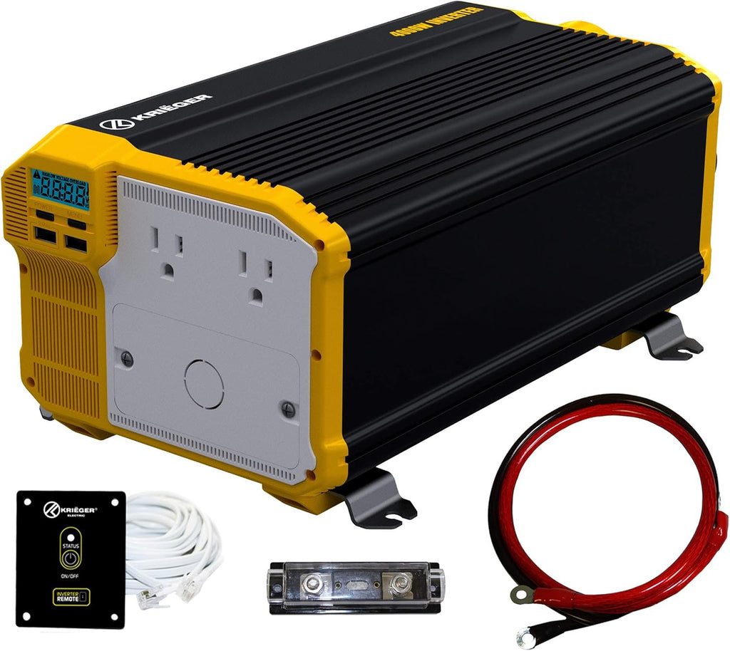 3000 Watts 12V to 110V Modified Sine Wave Power Inverter H17194