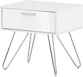 Pure White Nightstand Q2726