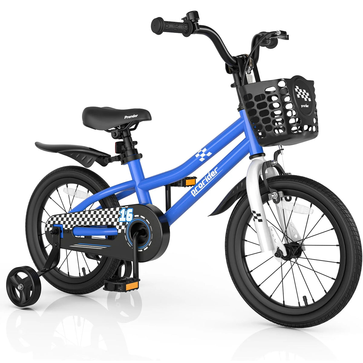 16'' Kids Bike with Training Wheels and Basket I85535