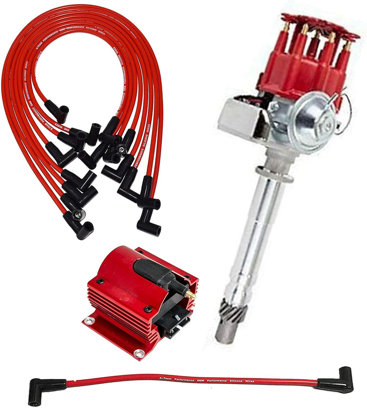 Ready-To-Run Distributor and E-Coil Red Small Cap P8447