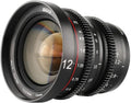 12mm T2.2 Manual Focus Cine Lens for Micro Four Thirds D148