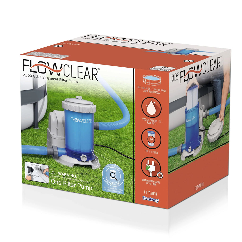 Transparent Filter Pump U2625