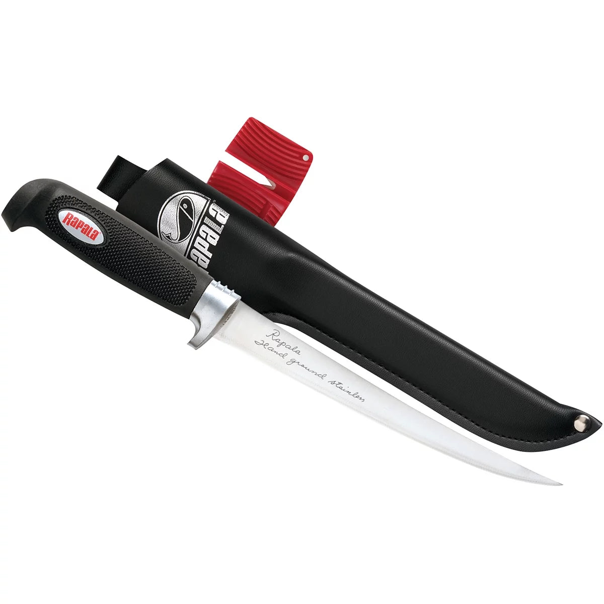 9" Soft Grip Fillet with Sheath and Sharpener I1175
