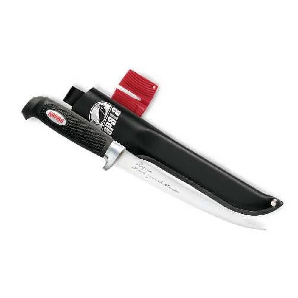 9" Soft Grip Fillet with Sheath and Sharpener I1175