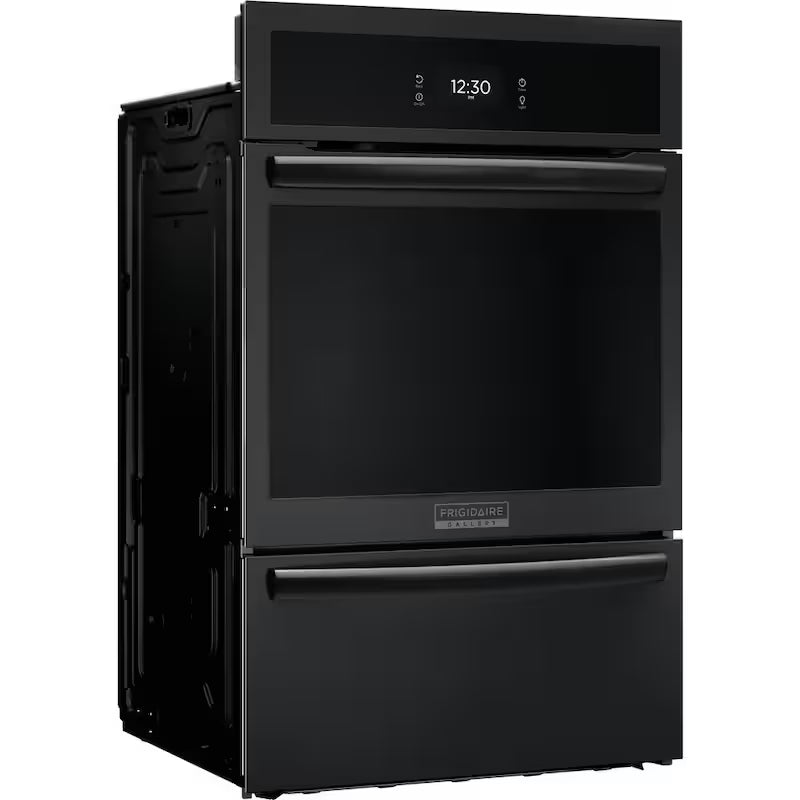 24 in. Single Gas Built-In Wall Oven with Air Fry Self-Cleaning in Black O274158