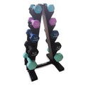 Neoprene Dumbbell Weight Set with Rack G185