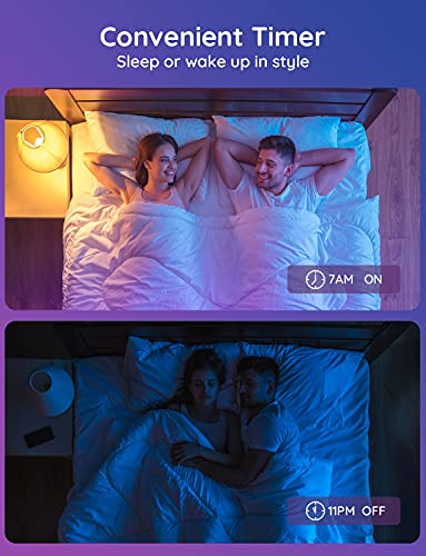 Color Changing Smart LED Light Bulbs 4 Pack F33634