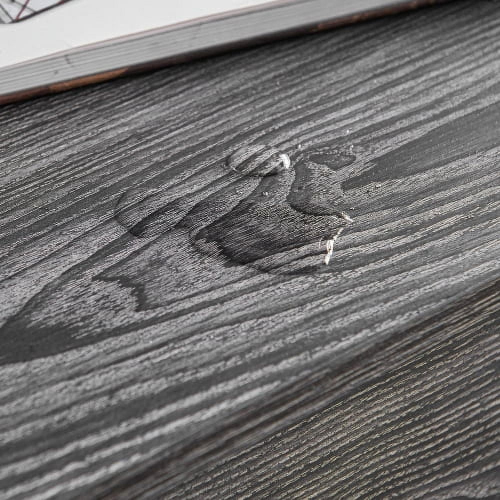 Dark Grey Oak Lift-Top Coffee Table with Storage Q198