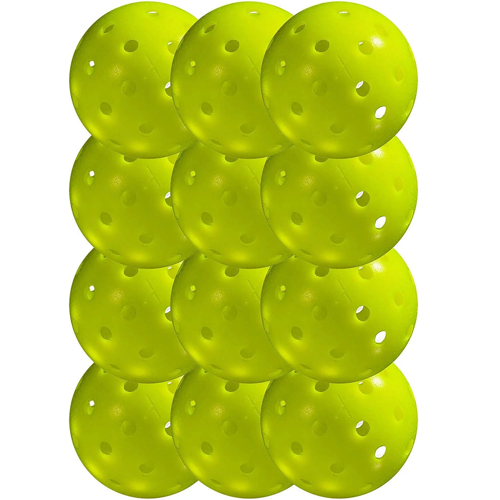 Yellow 12 Piece Pickleballs H57734