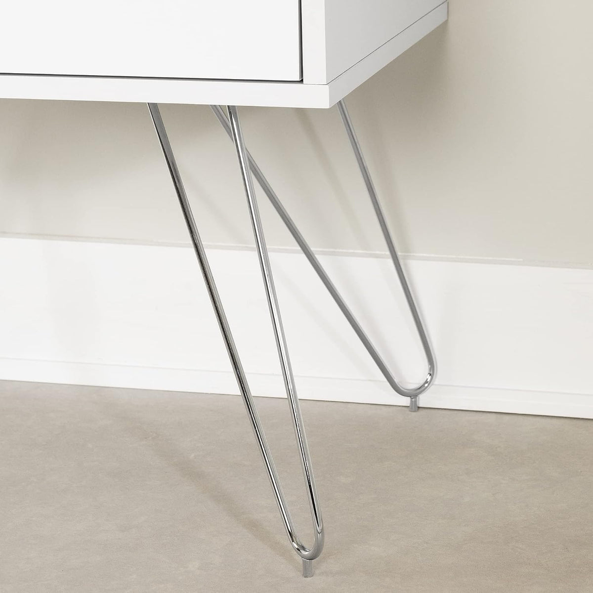 Pure White Nightstand Q2726