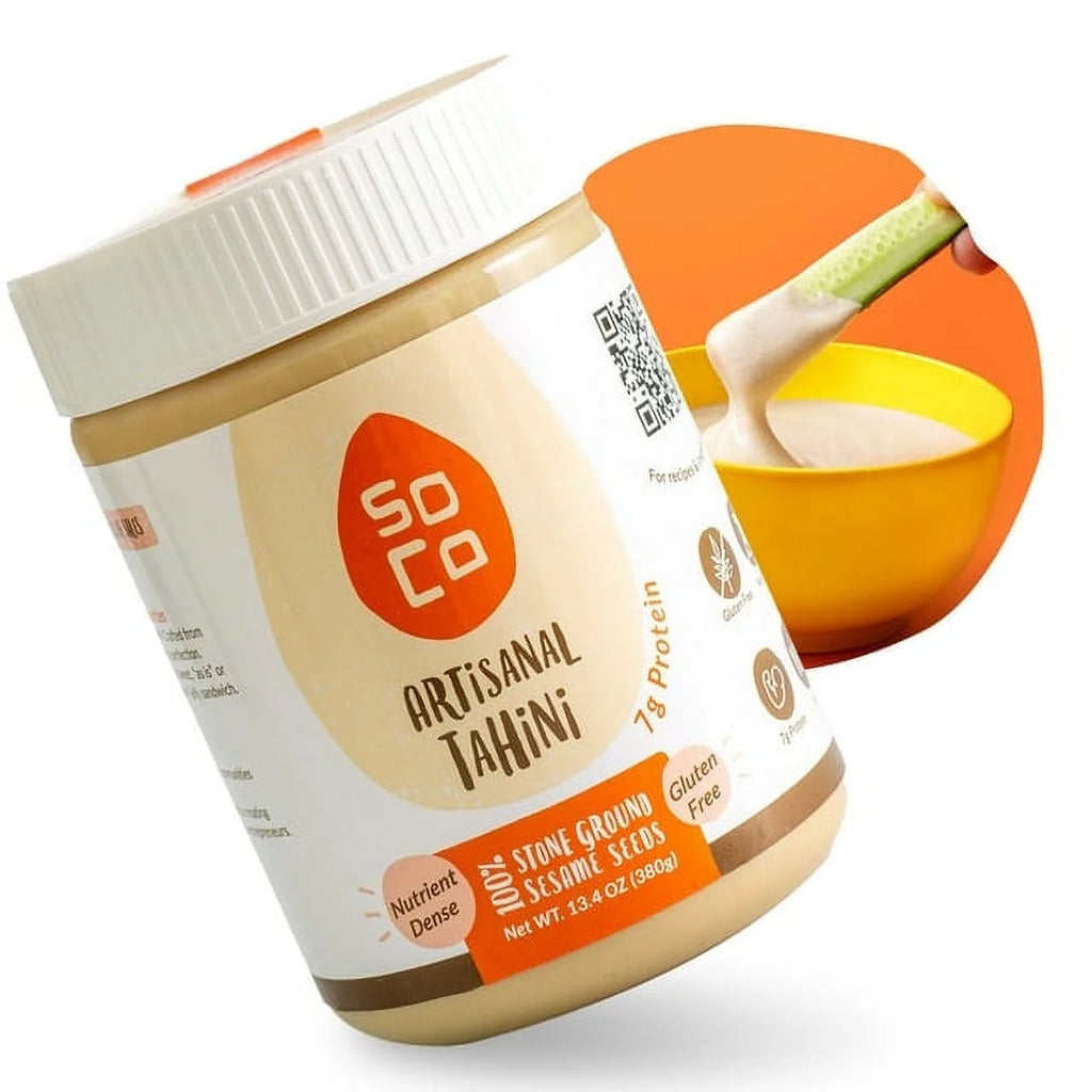 Tahini Paste, 13.4 oz, Pack of 6 H382114