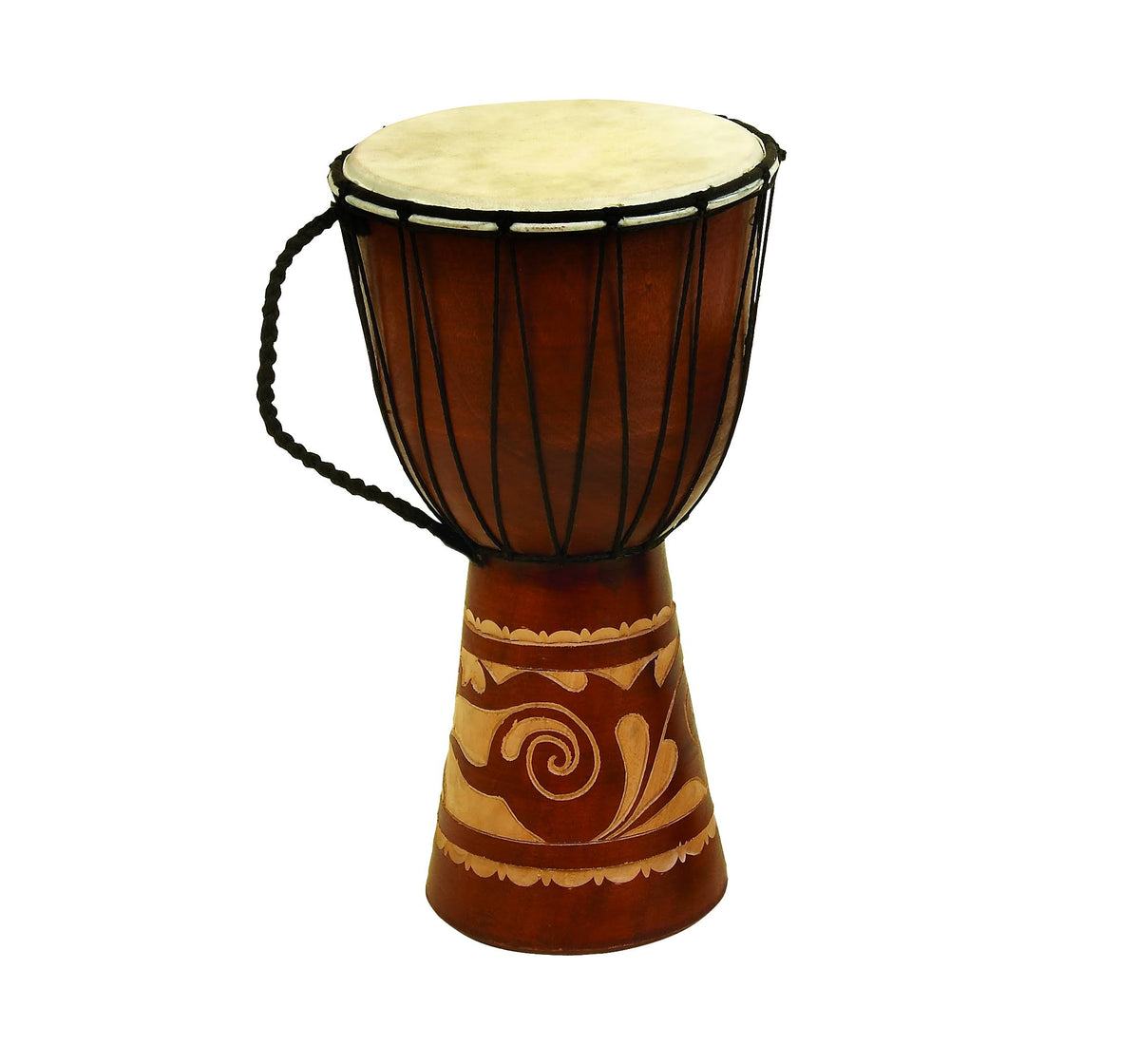 Wood Leather Djembe Drum F294