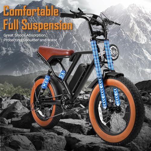 1000W 20" Fat Tire Electric Bike N3333