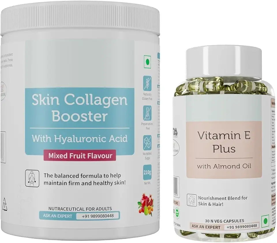 Collagen Booster Powder & Vitamin E Capsules Z566974