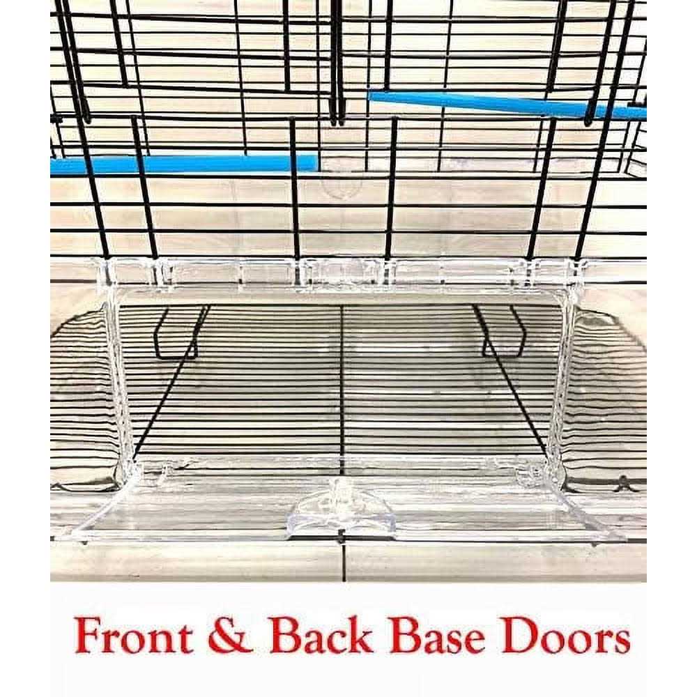 Large Flight Bird Cage with Detachable Clear Base T37710