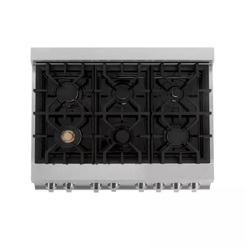 6 Burner Dual Fuel Range with Griddle K774
