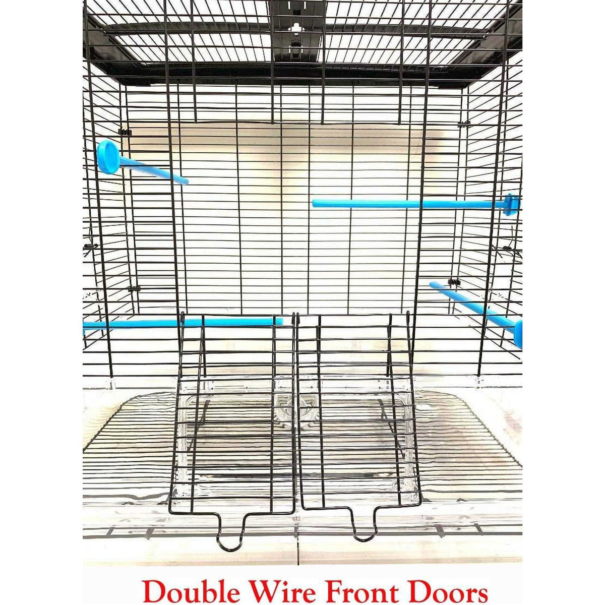 Large Flight Bird Cage with Detachable Clear Base T37710