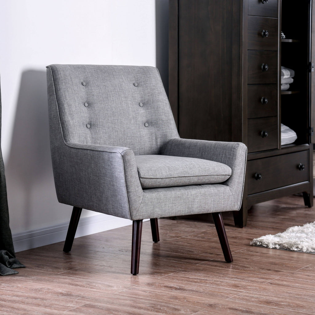 Dark Brown Accent Chair S396