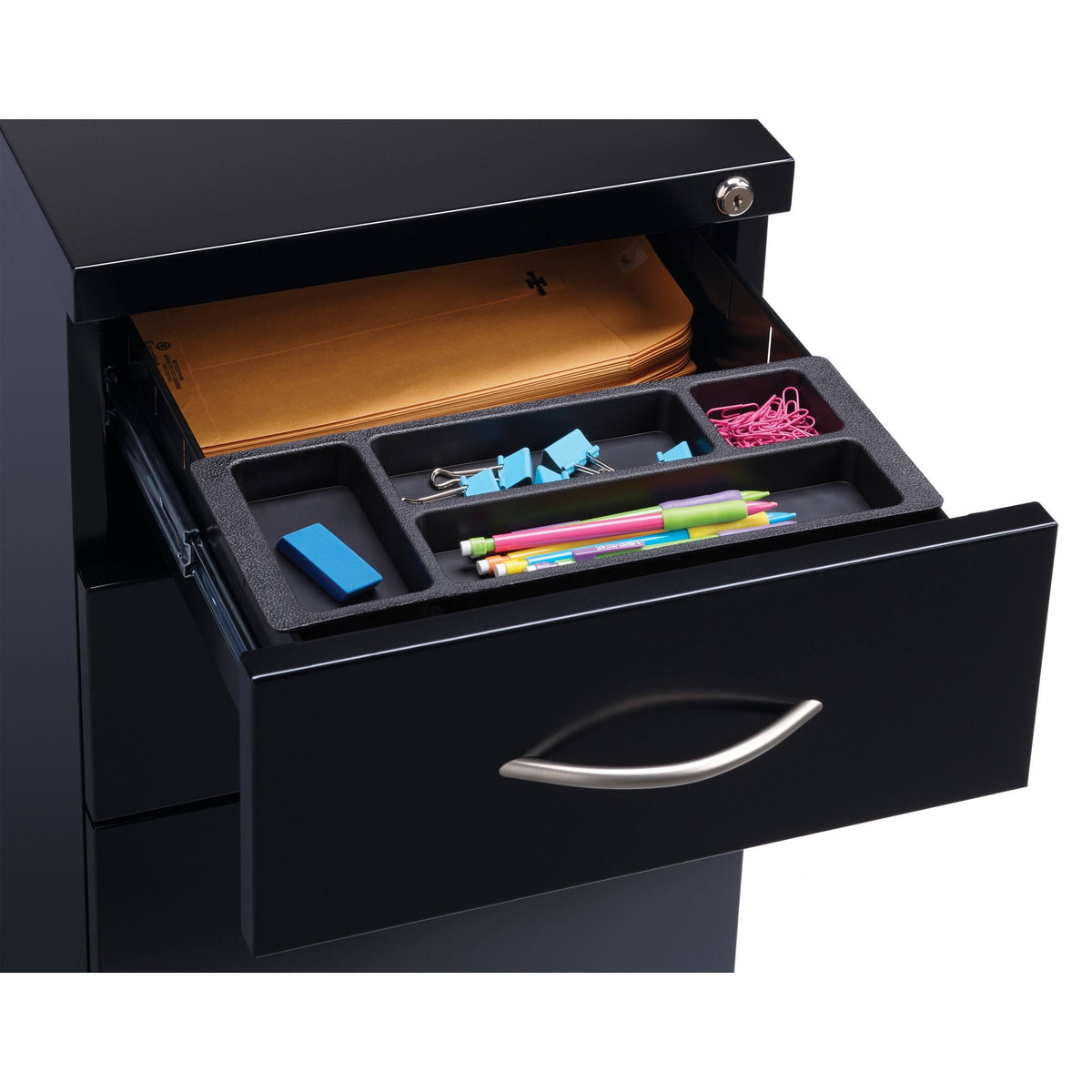 3-Drawer Mobile Pedestal File Cabinet M110864