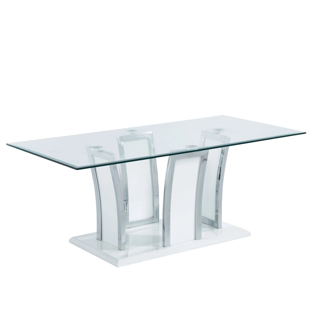Glass Top Coffee Table J422823