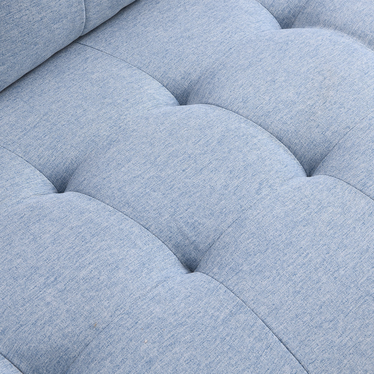 Green Velvet Tufted Upholstered Sofa Y396