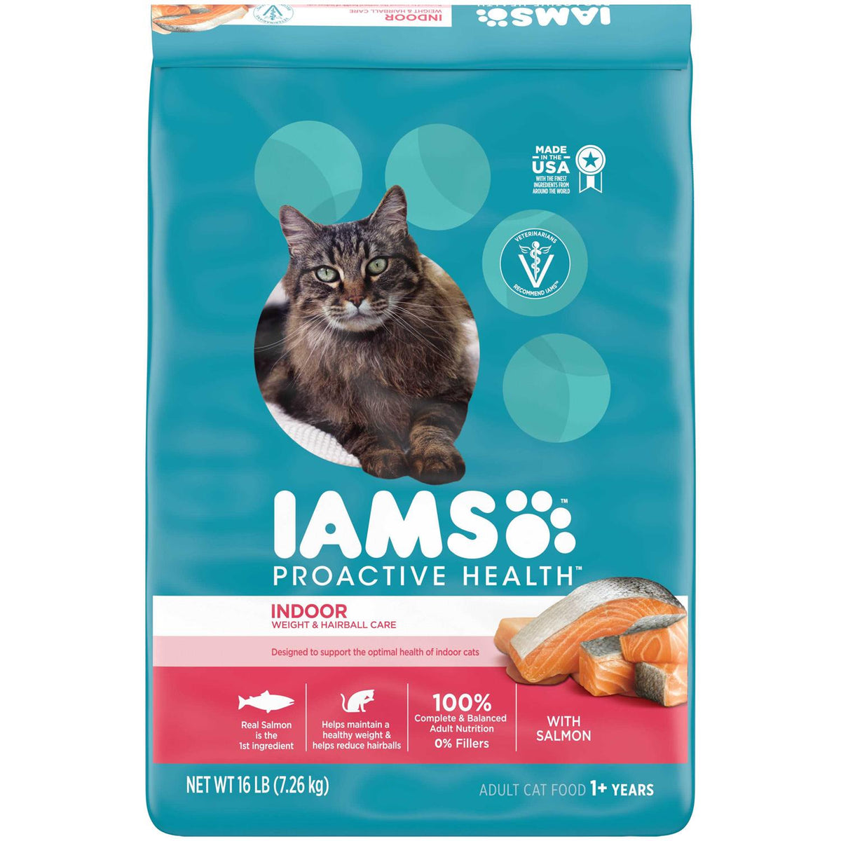 Salmon Adult Dry Cat Food I61251