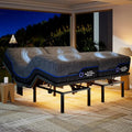 Queen Adjustable Bed Frame with 10-inch Cooling Gel Memory Foam Mattress A9503