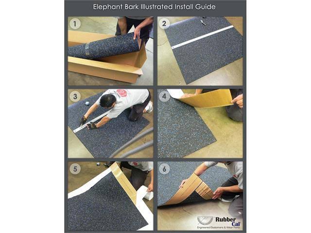 Recycled Rubber Flooring Rolls K8478